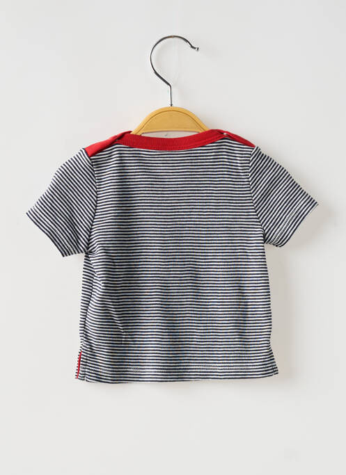 T-shirt bleu PETIT BATEAU pour garçon