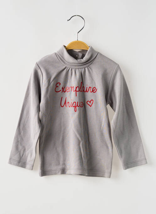 T-shirt gris BULLE DE BB pour garçon