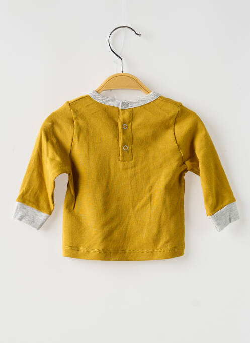 T-shirt jaune PETIT BATEAU pour garçon