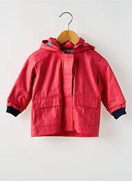 Imperméable a capuche rouge PETIT BATEAU enfant
