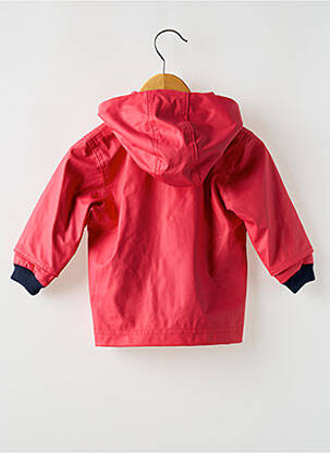 Imperméable a capuche rouge PETIT BATEAU enfant