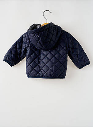 Doudoune coupe droite sans capuche bleu PETIT BATEAU enfant