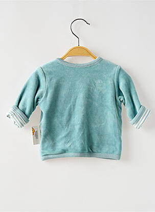 Veste casual fermeture pressionnée bleu STEIFF garcon