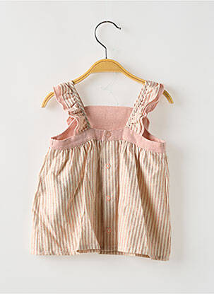 Tunique sans manche sans manche beige MOULIN ROTY fille