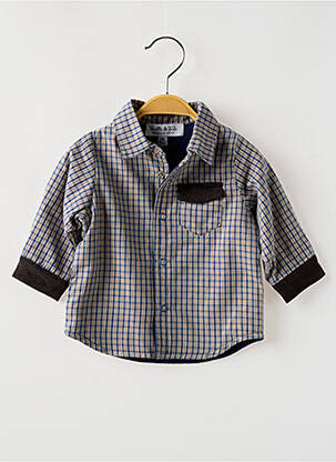 Chemise manches longues manches longues noir BULLE DE BB garçon