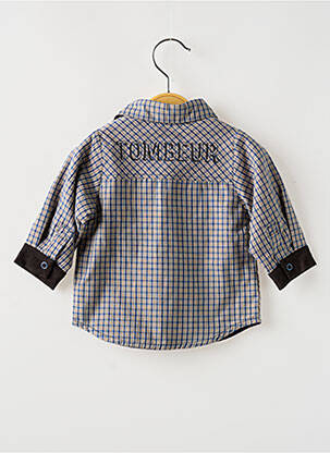 Chemise manches longues manches longues noir BULLE DE BB garçon