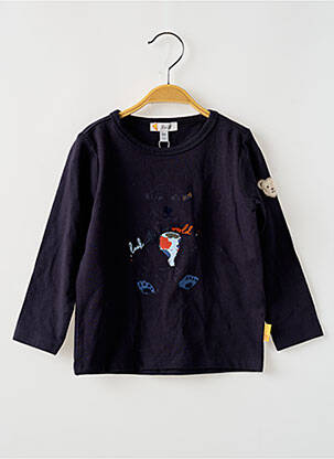 T-shirt manches longues manches longues bleu STEIFF enfant