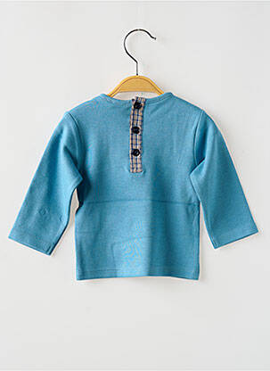 Sous-pull coupe cintrée manches longues bleu BULLE DE BB fille