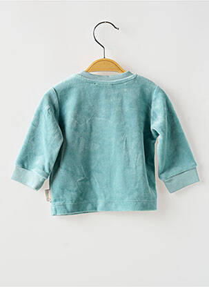 Pull coupe droite manches longues bleu STEIFF garçon