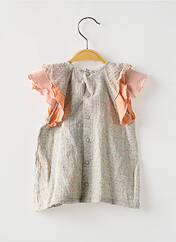 Robe mi-longue gris MOULIN ROTY pour fille seconde vue