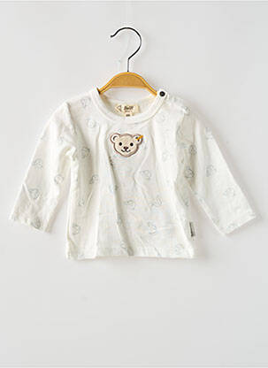 T-shirt blanc STEIFF pour garçon
