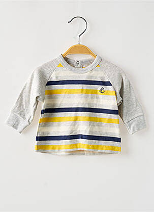 T-shirt gris PETIT BATEAU pour garçon