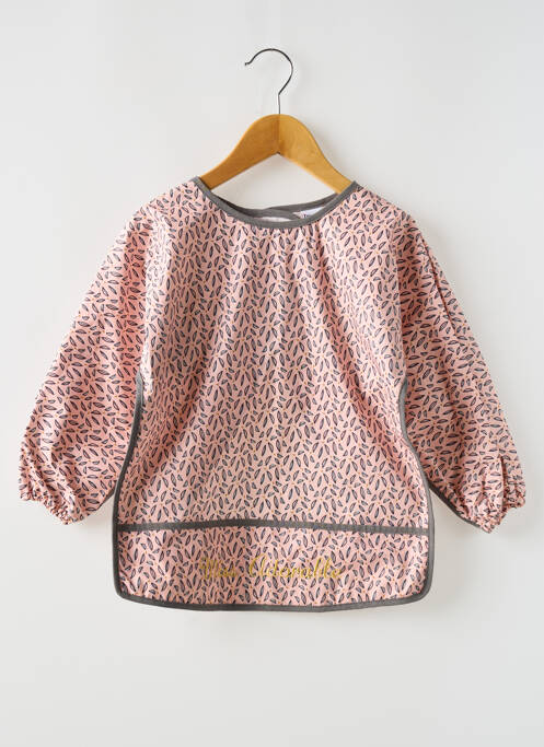 Bavoir rose BB AND CO pour fille
