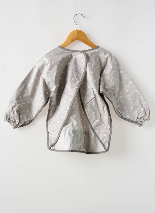 Bavoir gris BB AND CO pour garçon