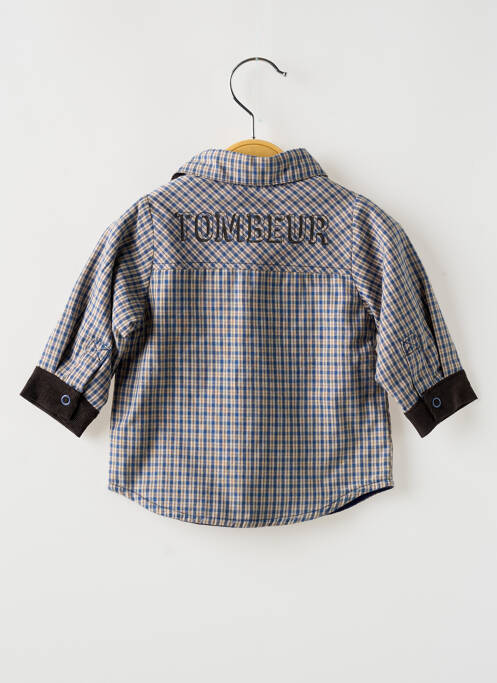 Chemise manches longues noir BULLE DE BB pour garçon