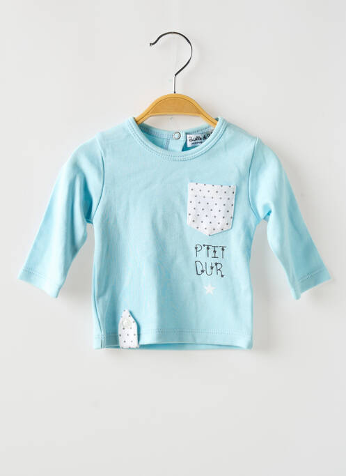 T-shirt bleu BULLE DE BB pour garçon