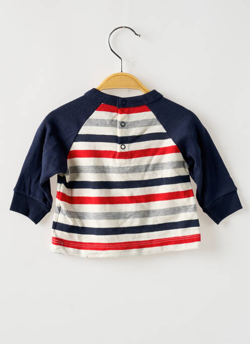 T-shirt bleu PETIT BATEAU pour garçon
