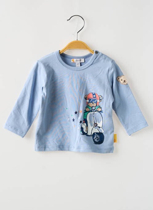 T-shirt bleu STEIFF pour garçon