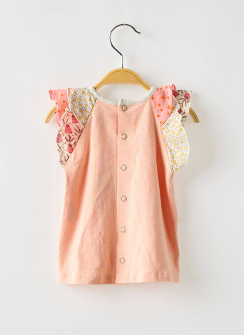 Tunique manches courtes rose MOULIN ROTY pour fille