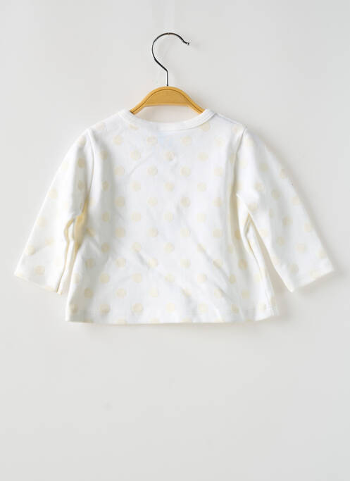 Veste casual blanc PETIT BATEAU pour fille