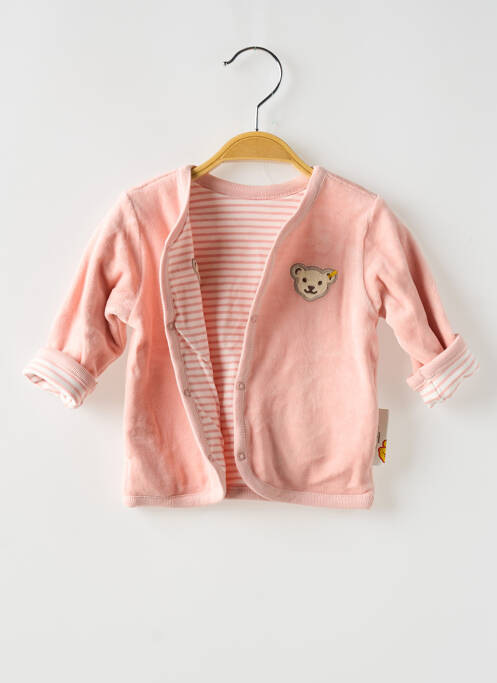 Veste casual rose STEIFF pour fille
