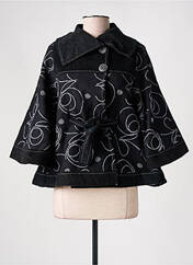 Veste casual noir NID D'ABEILLE pour femme seconde vue