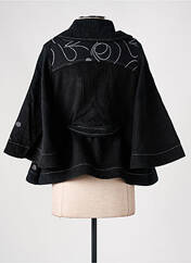 Veste casual noir NID D'ABEILLE pour femme seconde vue