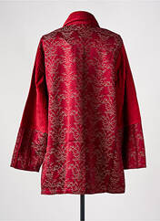 Veste casual rouge NID D'ABEILLE pour femme seconde vue