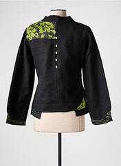 Veste casual vert NID D'ABEILLE pour femme seconde vue
