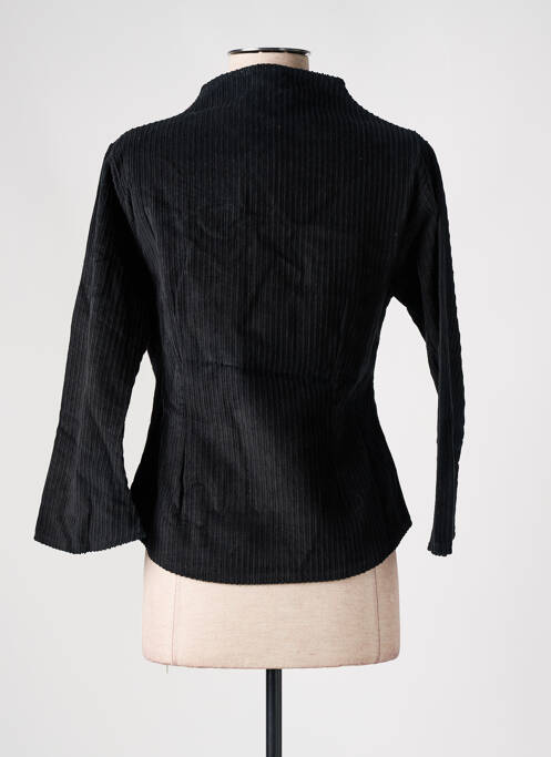 Veste casual noir NID D'ABEILLE pour femme