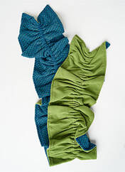 Echarpe bleu NID D'ABEILLE pour femme seconde vue