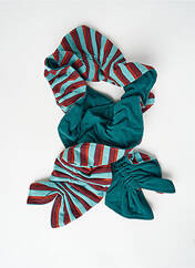 Echarpe bleu NID D'ABEILLE pour femme seconde vue