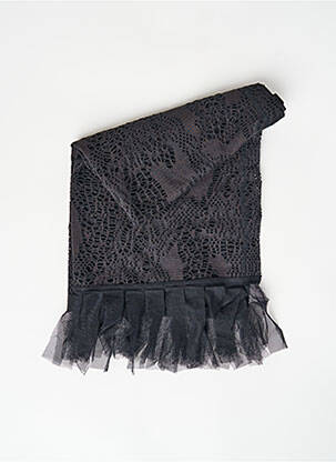 Echarpe noir ZELTI pour femme