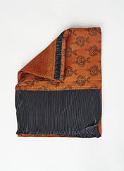 Echarpe marron NID D'ABEILLE pour femme seconde vue