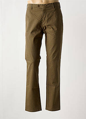 Pantalon chino tissage popeline vert MEYER homme