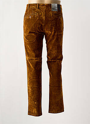 Pantalon chino stretch taille normale marron MMX homme