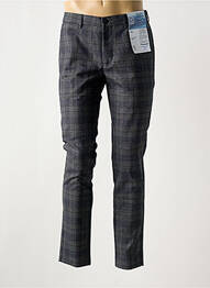 Pantalon chino imprimé imprimé prince de galle taille normale bleu M5 BY MEYER homme
