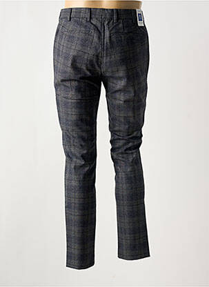Pantalon chino imprimé imprimé prince de galle taille normale bleu M5 BY MEYER homme