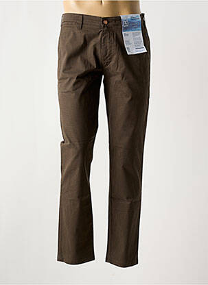 Pantalon chino stretch taille normale marron M5 BY MEYER homme