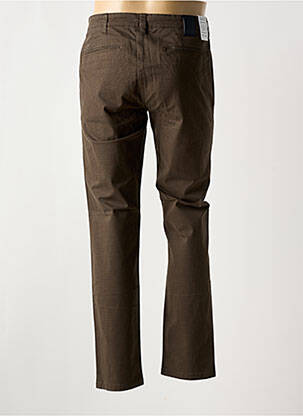 Pantalon chino stretch taille normale marron M5 BY MEYER homme