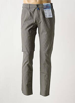 Pantalon chino tissage popeline taille normale gris M5 BY MEYER homme