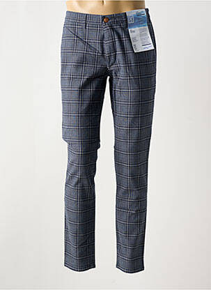 Pantalon chino poches taille normale bleu M5 BY MEYER homme