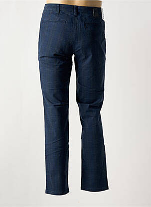 Pantalon chino imprimé imprimé prince de galle taille normale bleu M5 BY MEYER homme