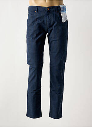 Pantalon slim stretch taille normale bleu M5 BY MEYER homme