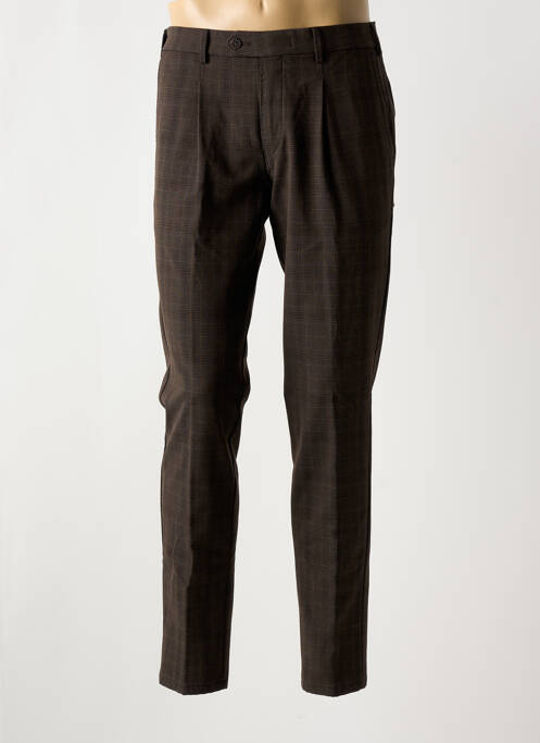 Pantalon chino marron MMX pour homme
