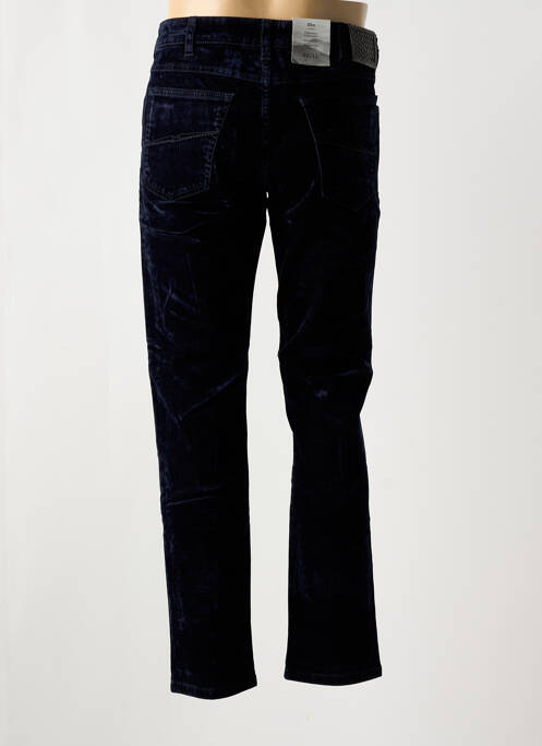 Pantalon slim bleu MMX pour homme