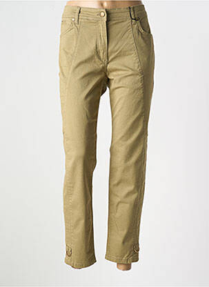Jeans coupe slim stretch taille normale vert BETTY BARCLAY femme