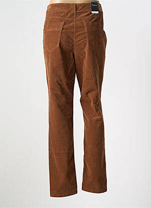 Pantalon droit stretch taille normale marron ATELIER GARDEUR femme
