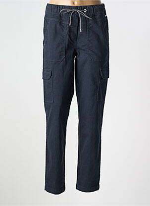 Pantalon slim taille élastique taille normale bleu CECIL femme