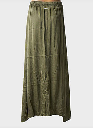 Jupe longue coupe droite vert HUMILITY femme